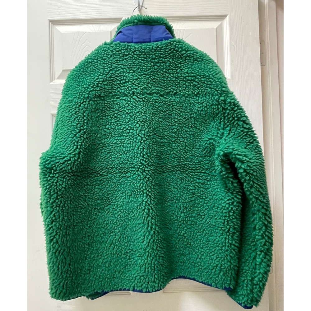 Polo Ralph‎ Lauren Men's Sz XL Green Shaggy High Pile Fleece Full Zip Jacket NWT - Picture 6 of 16